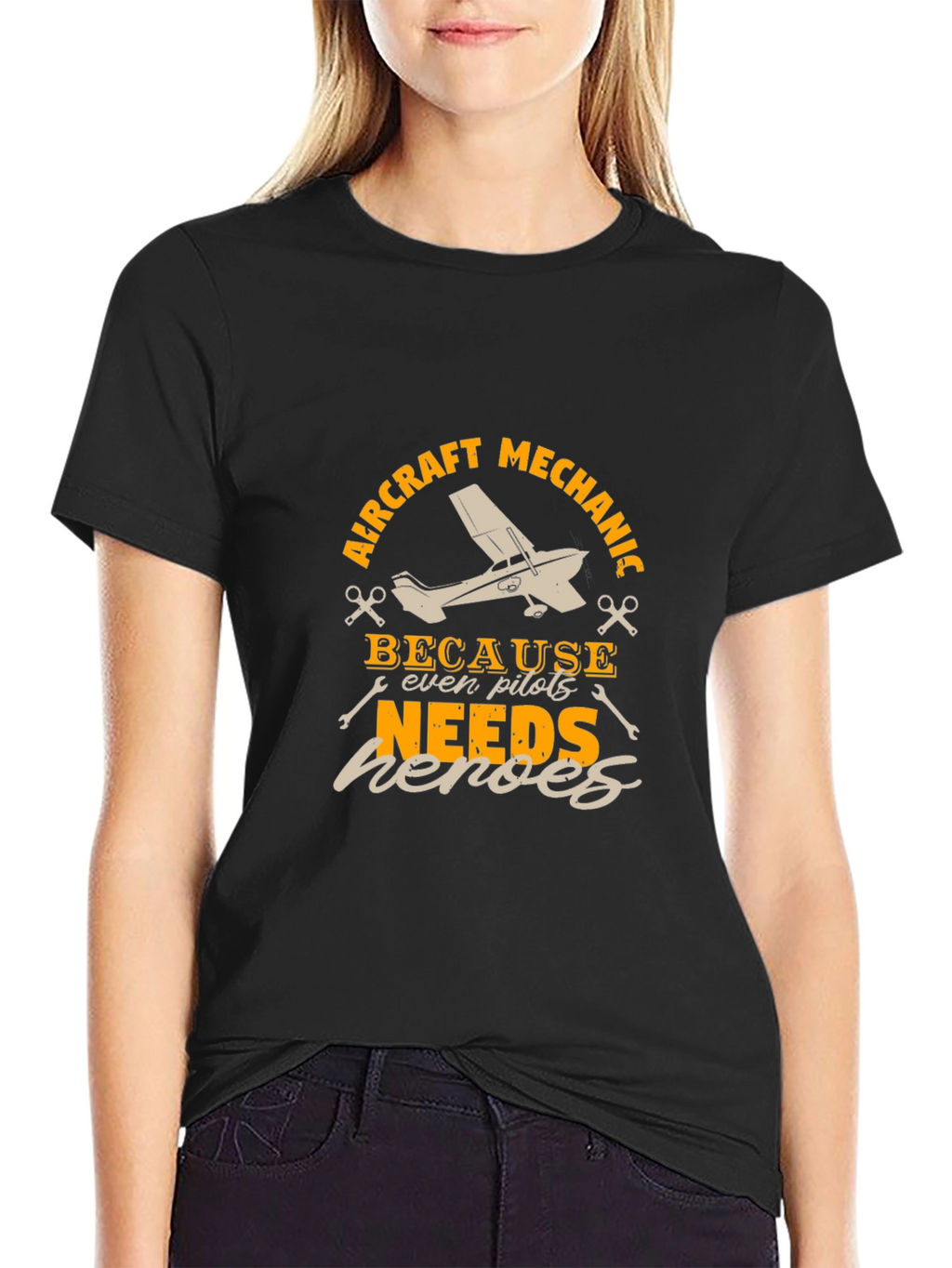 Aircraft Mechanic Hero T-Shirt