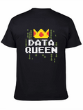Data Queen Graphic T-Shirt - Coding Inspired