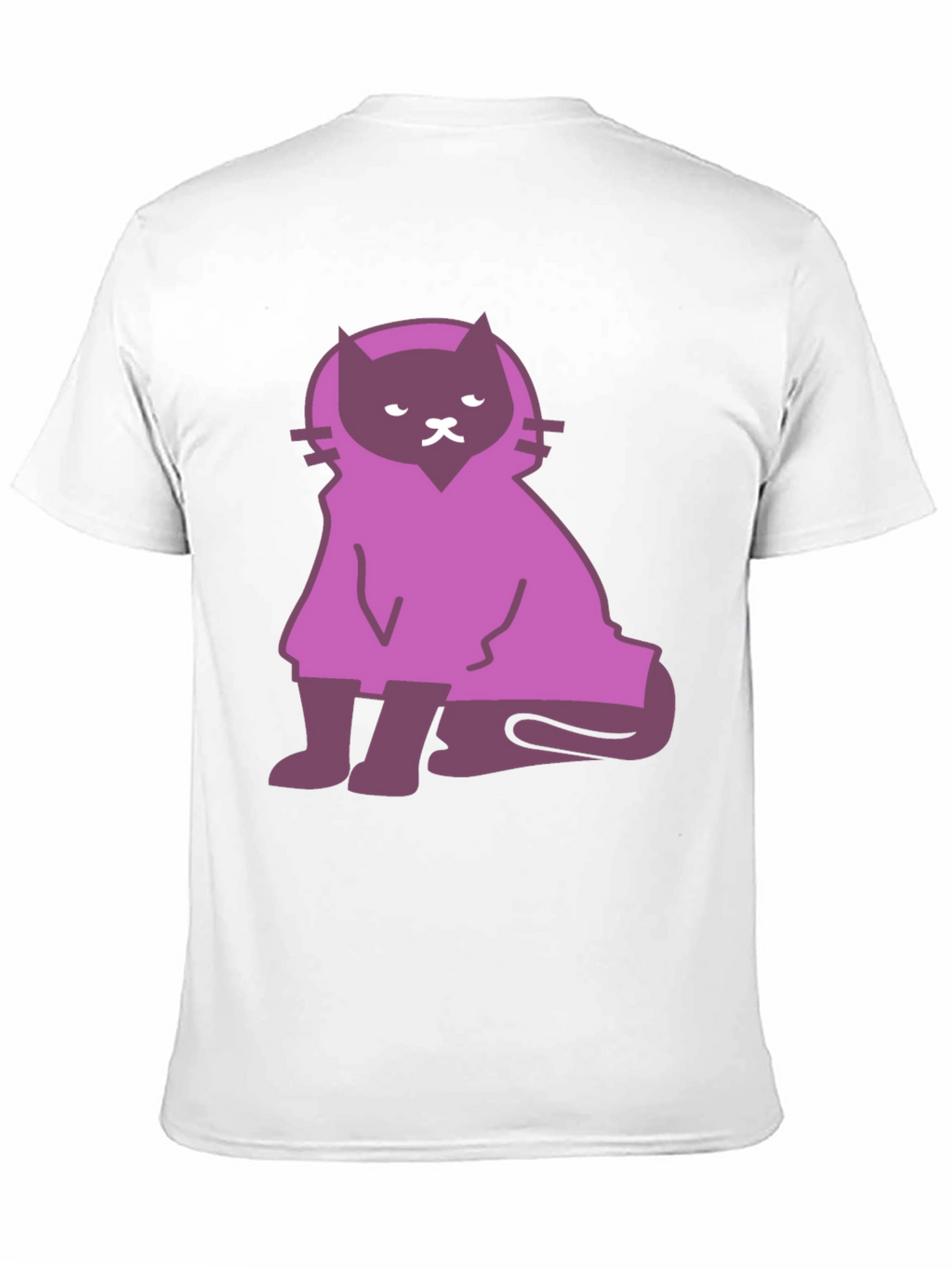 Cat Cloaked Graphic T-Shirt