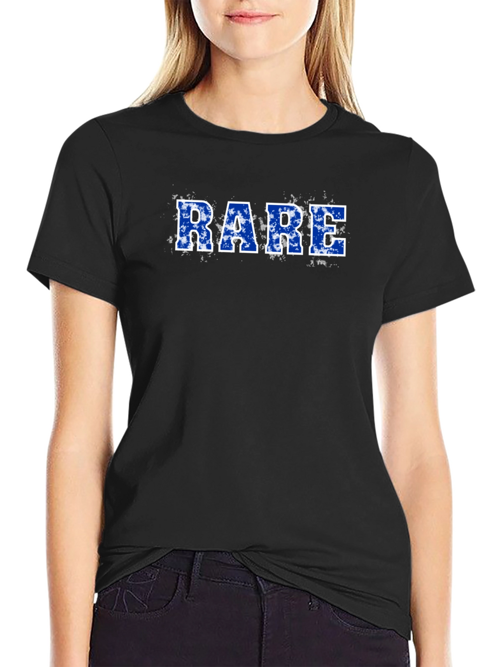 RARE Graphic Black T-Shirt