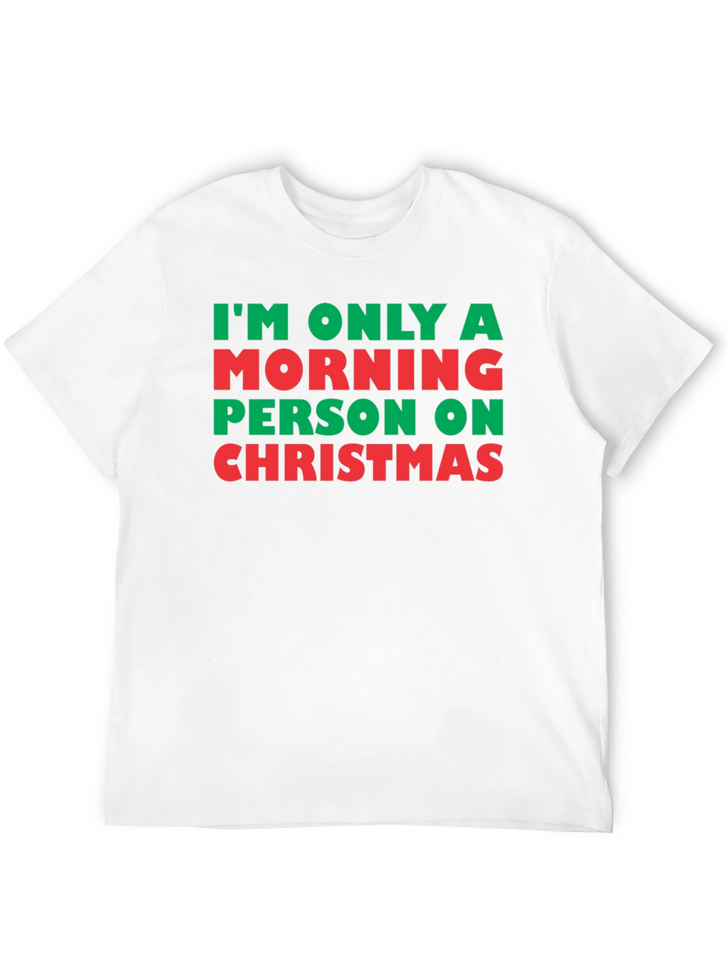 Christmas Morning Person Graphic Tee