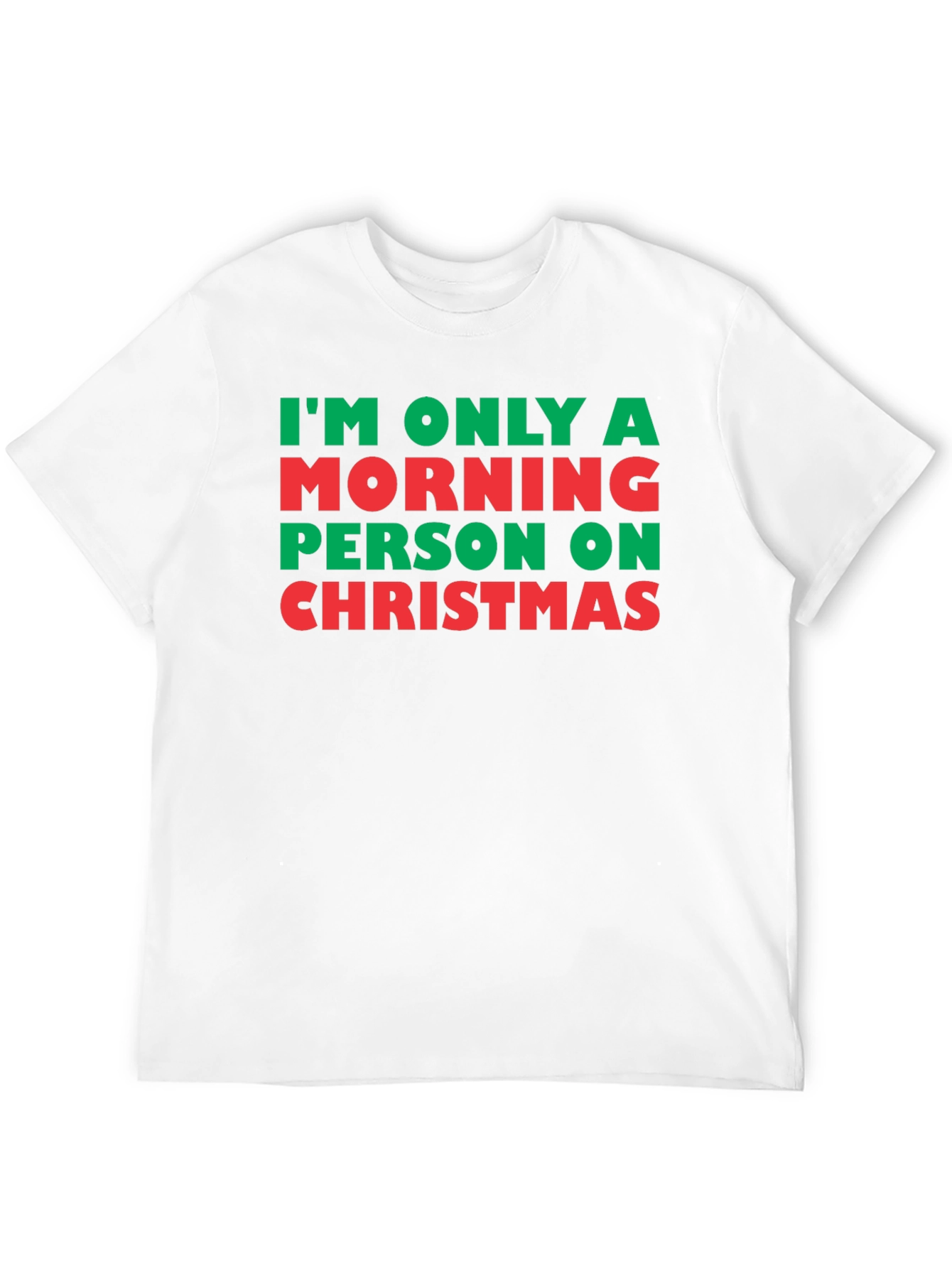 Christmas Morning Person Graphic Tee