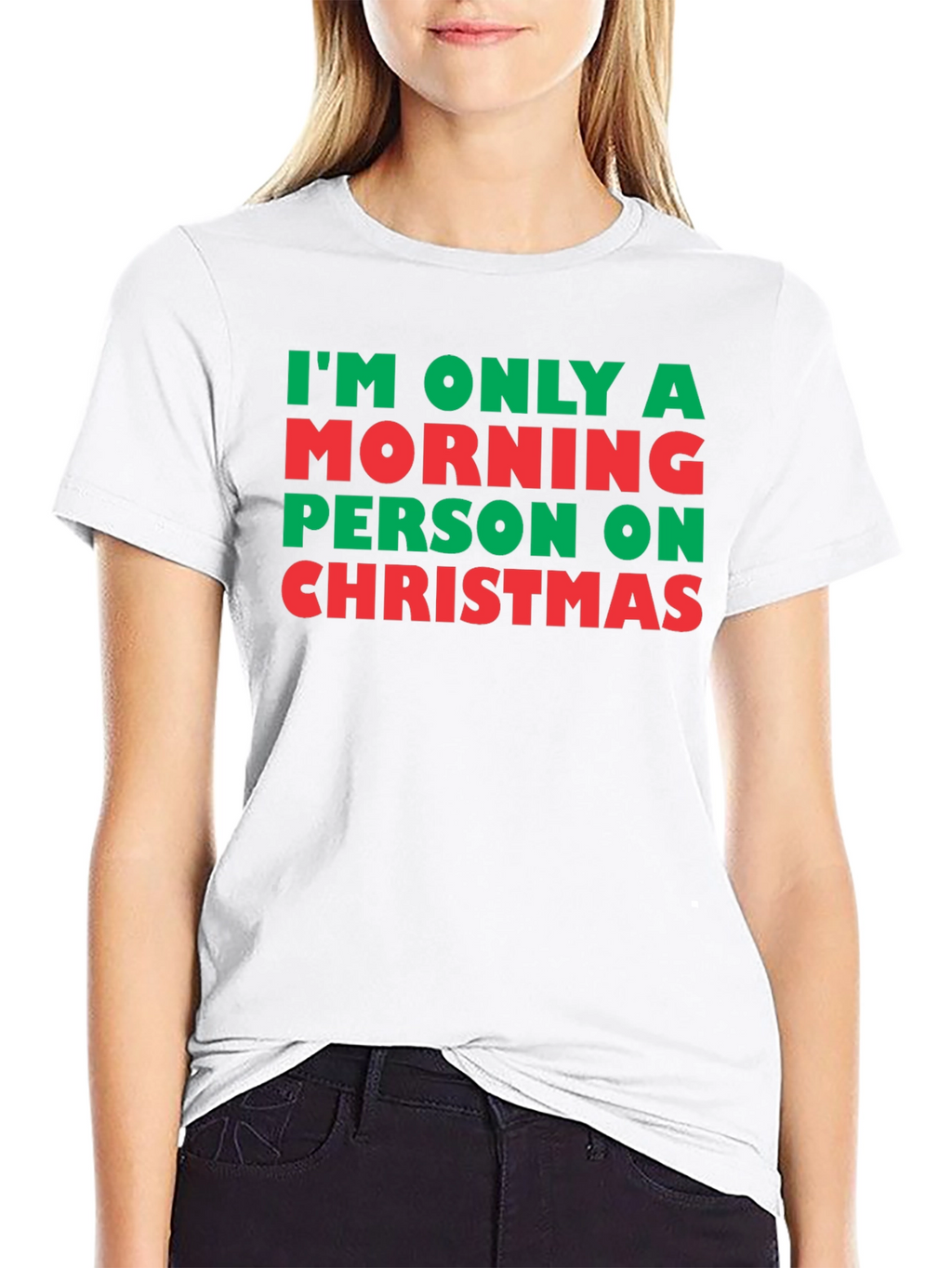 Christmas Morning Person Graphic Tee