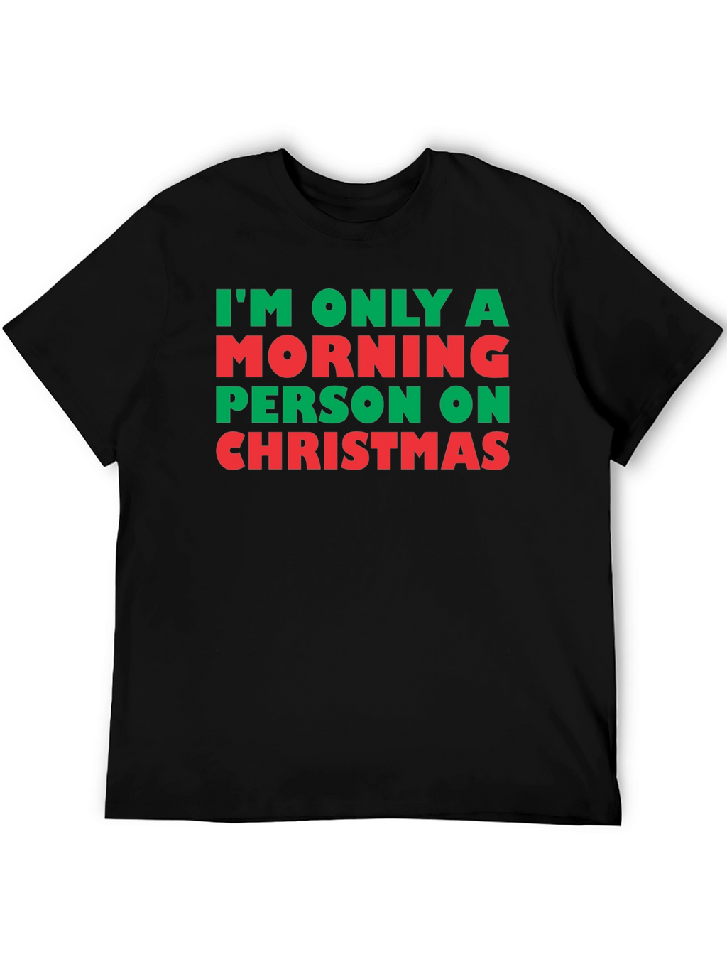 Christmas Morning Person Graphic Tee