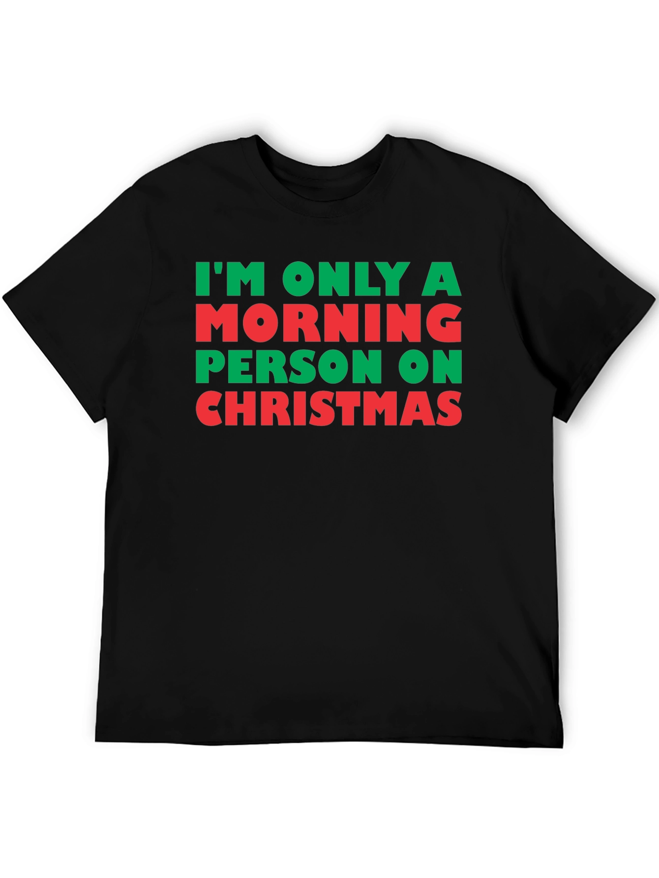 Christmas Morning Person Graphic Tee