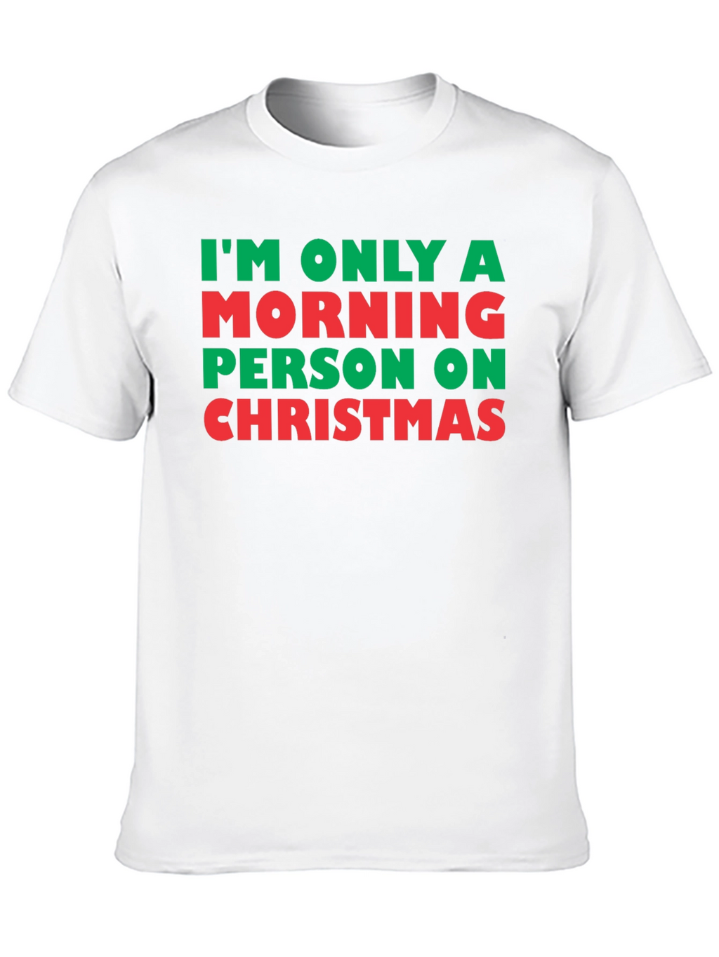 Christmas Morning Person Graphic Tee