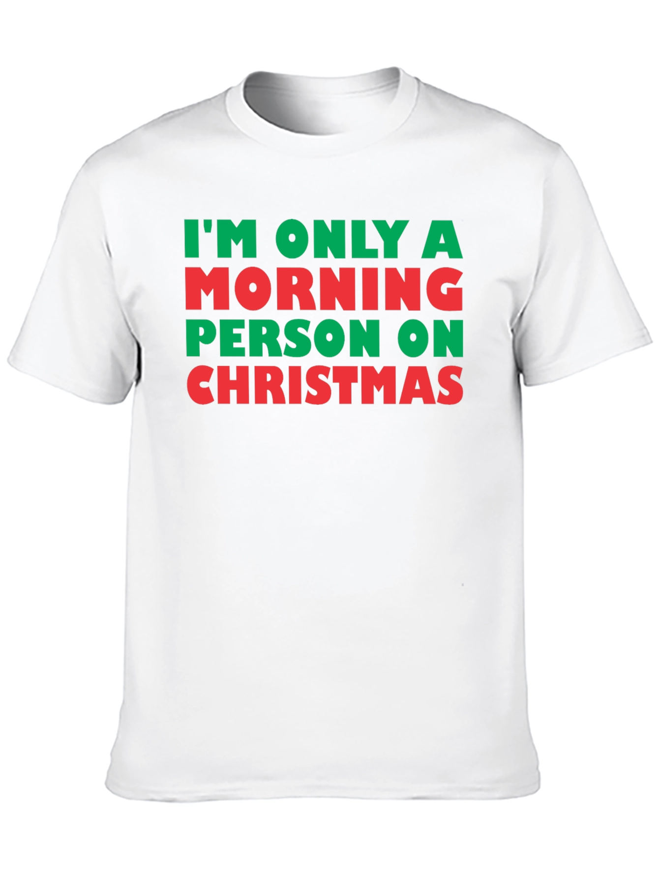 Christmas Morning Person Graphic Tee
