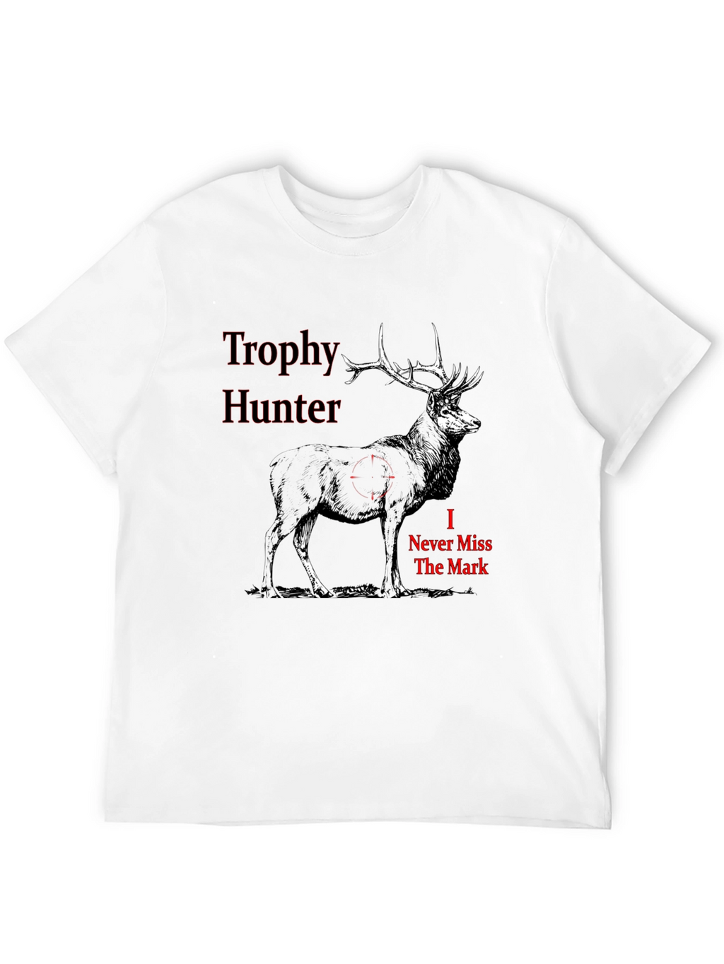Trophy Hunter Graphic Tee - Deer Design