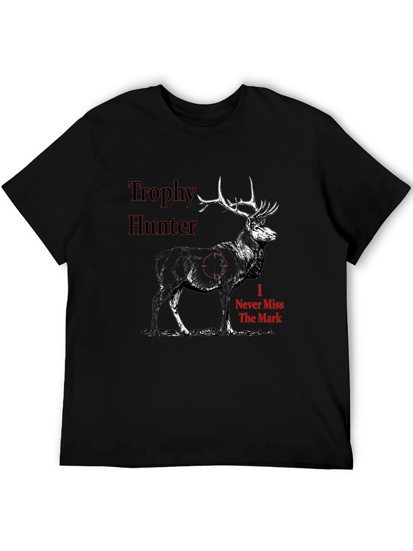 Trophy Hunter Graphic Tee - Deer Design