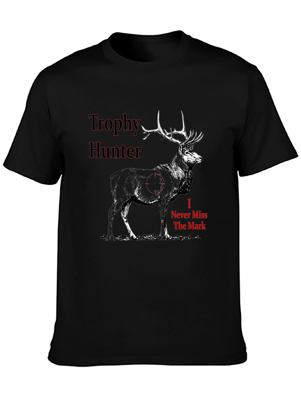 Trophy Hunter Graphic Tee - Deer Design