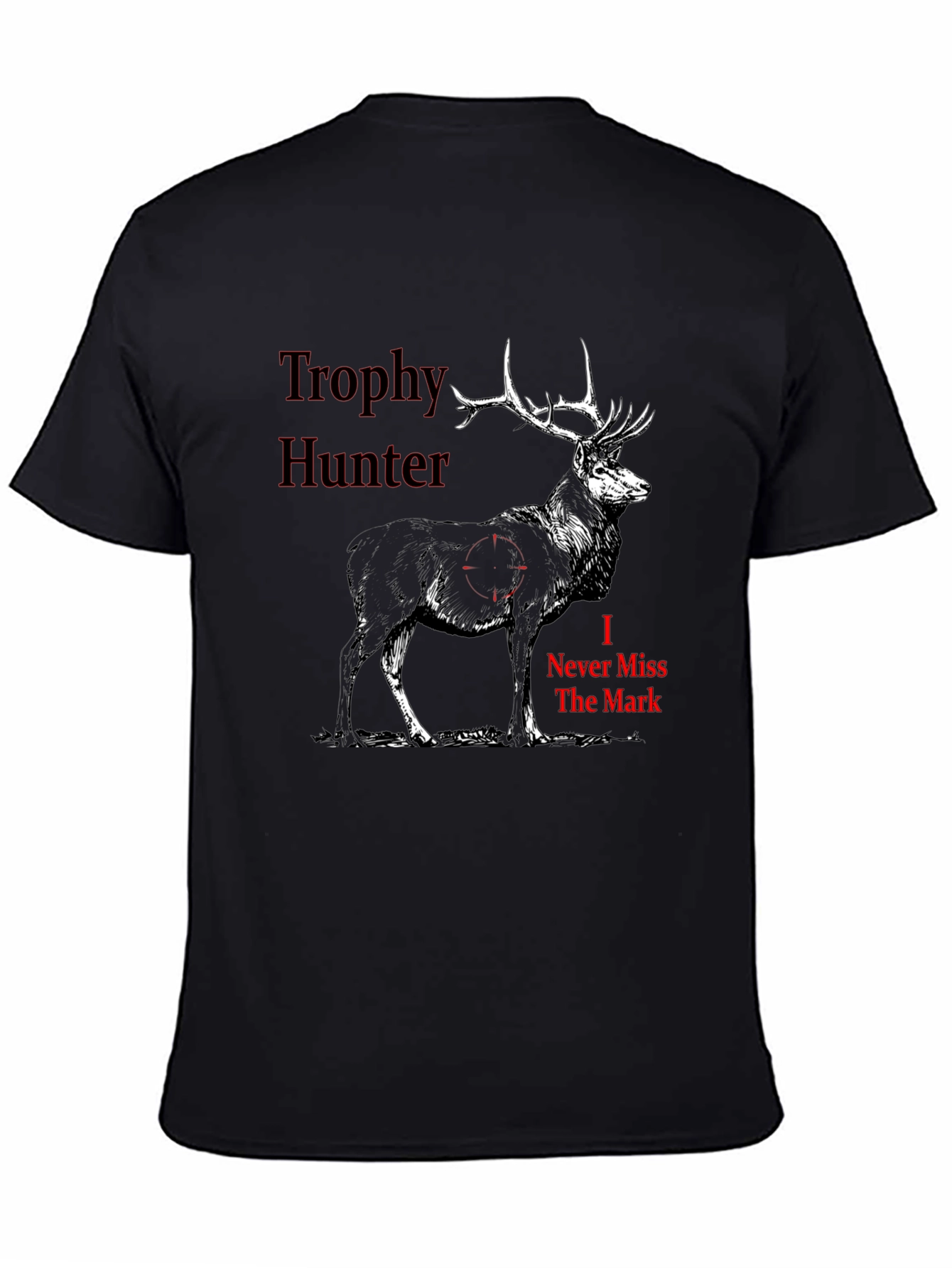 Trophy Hunter Graphic Tee - Deer Design