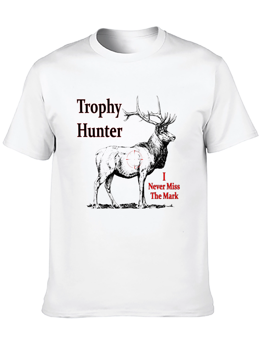 Trophy Hunter Graphic Tee - Deer Design