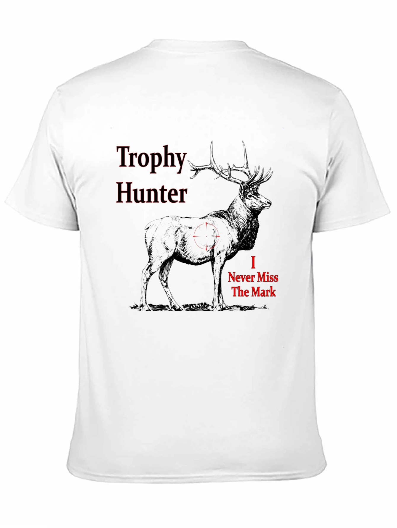 Trophy Hunter Graphic Tee - Deer Design