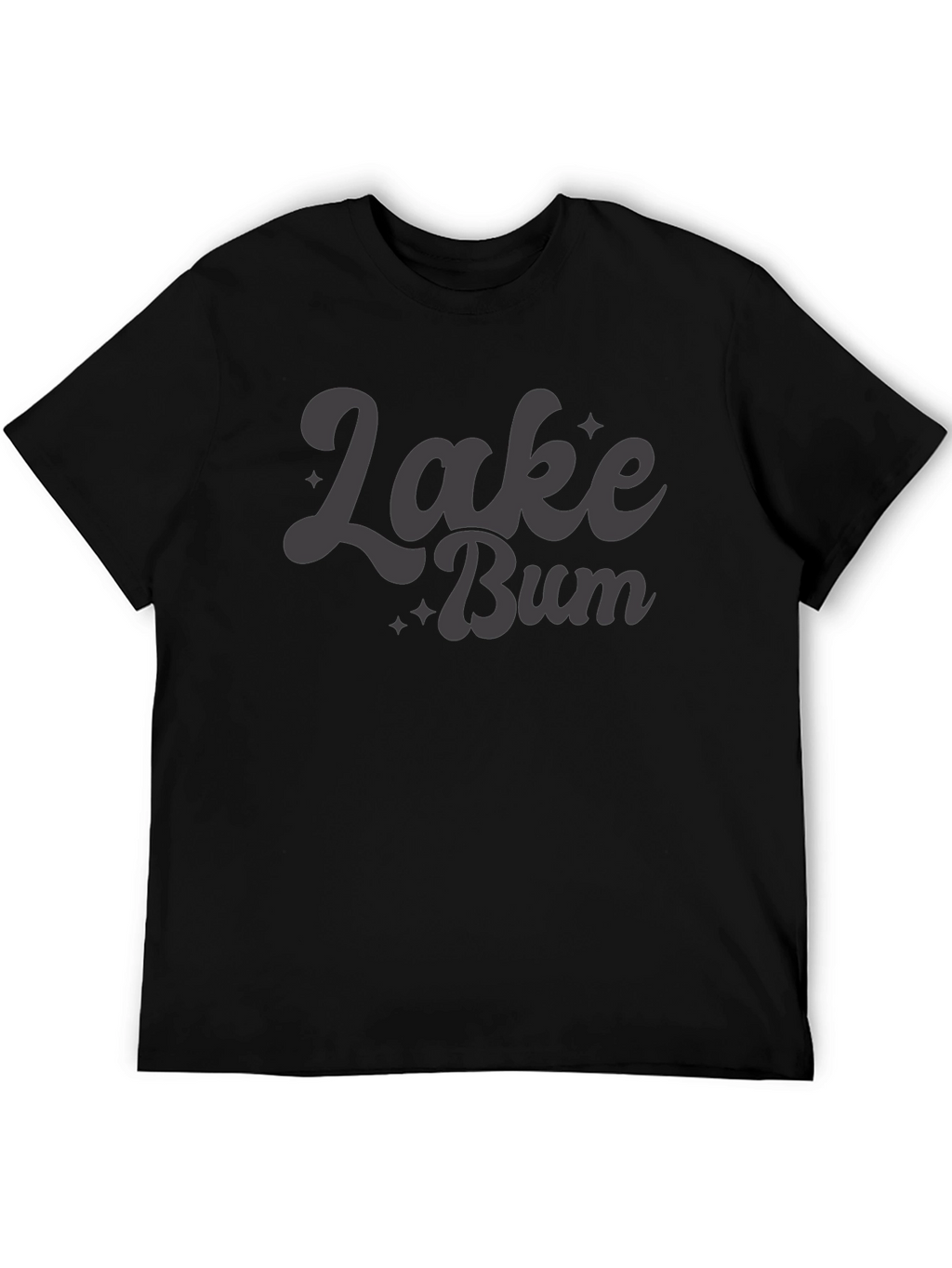 Lake Bum Graphic Tee - Relaxed Fit Cotton T-Shirt