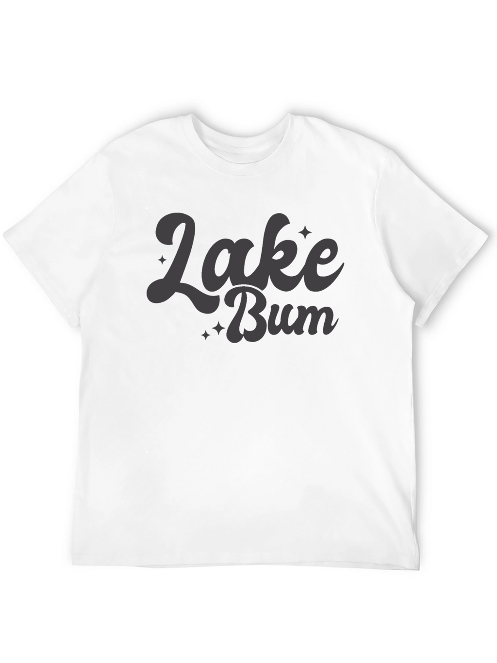 Lake Bum Graphic Tee - Relaxed Fit Cotton T-Shirt