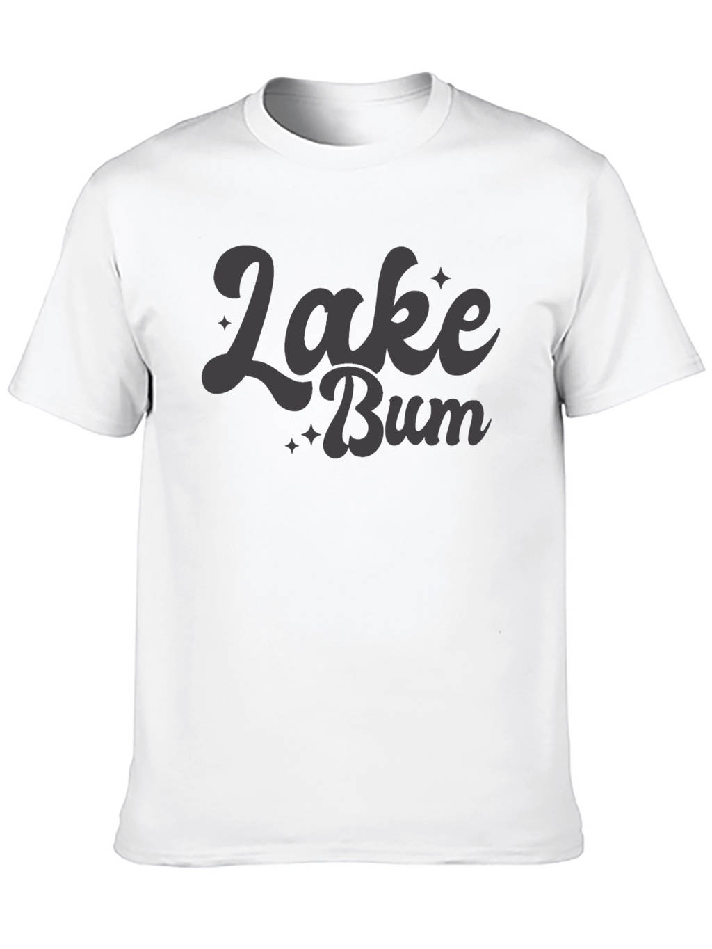 Lake Bum Graphic Tee - Relaxed Fit Cotton T-Shirt