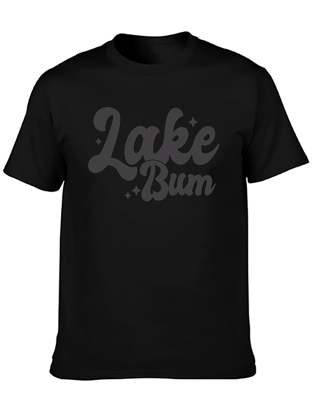 Lake Bum Graphic Tee - Relaxed Fit Cotton T-Shirt