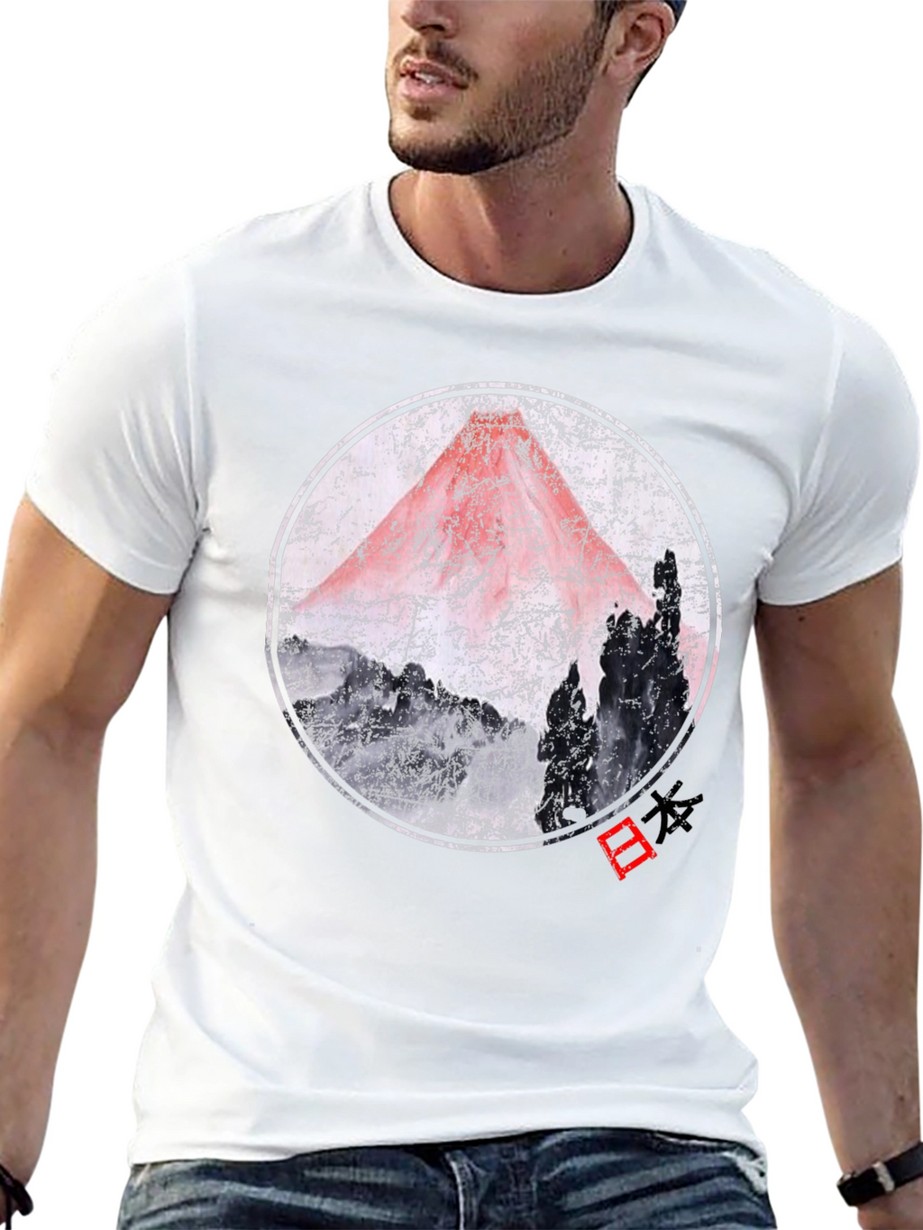 Mount Fuji Graphic Tee - Japanese Art T-Shirt