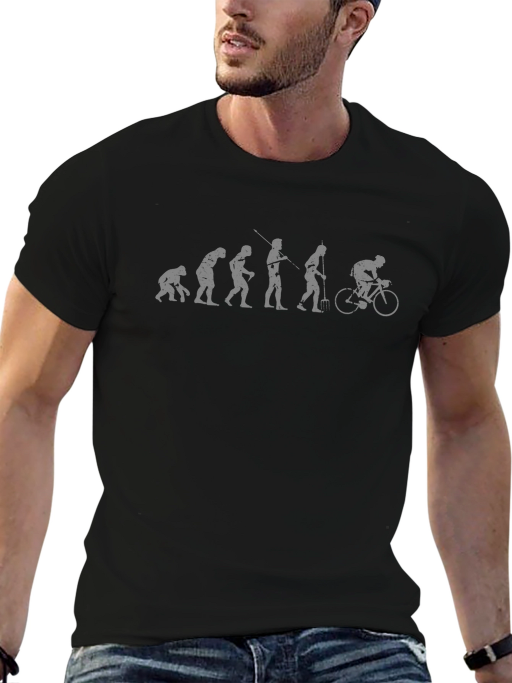 Evolution of the Cyclist T-Shirt