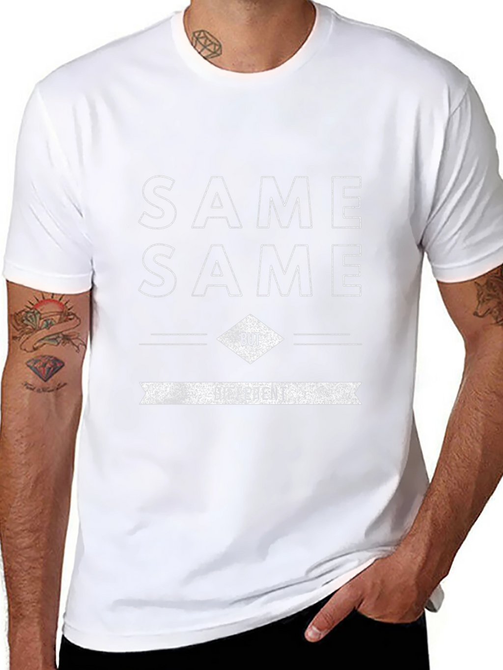 Same Same But Different Graphic Tee