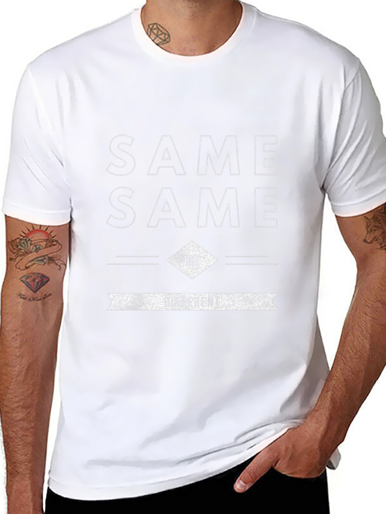Same Same But Different Graphic Tee