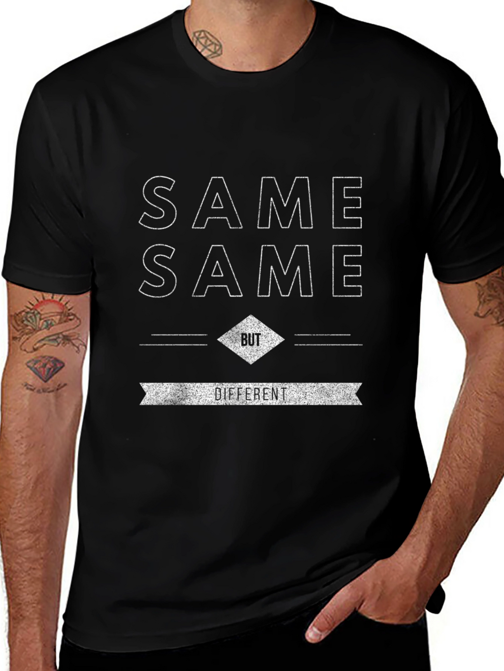 Same Same But Different Graphic Tee