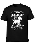Dachshund Glitter T-Shirt - Dog Lover Tee