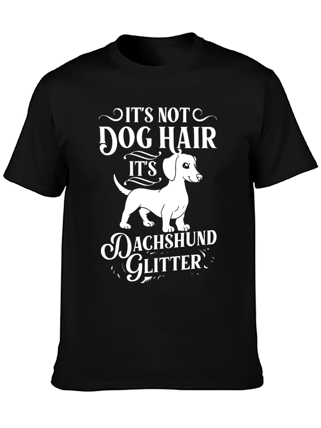 Dachshund Glitter T-Shirt - Dog Lover Tee