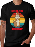 I Just Really Like Chipmunks OK? Graphic Tee
