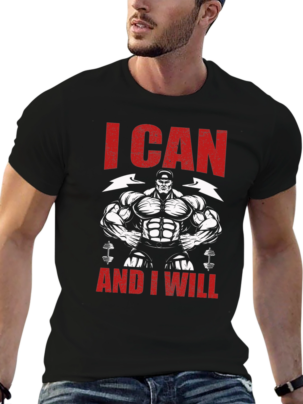 I Can And I Will Gym T-Shirt