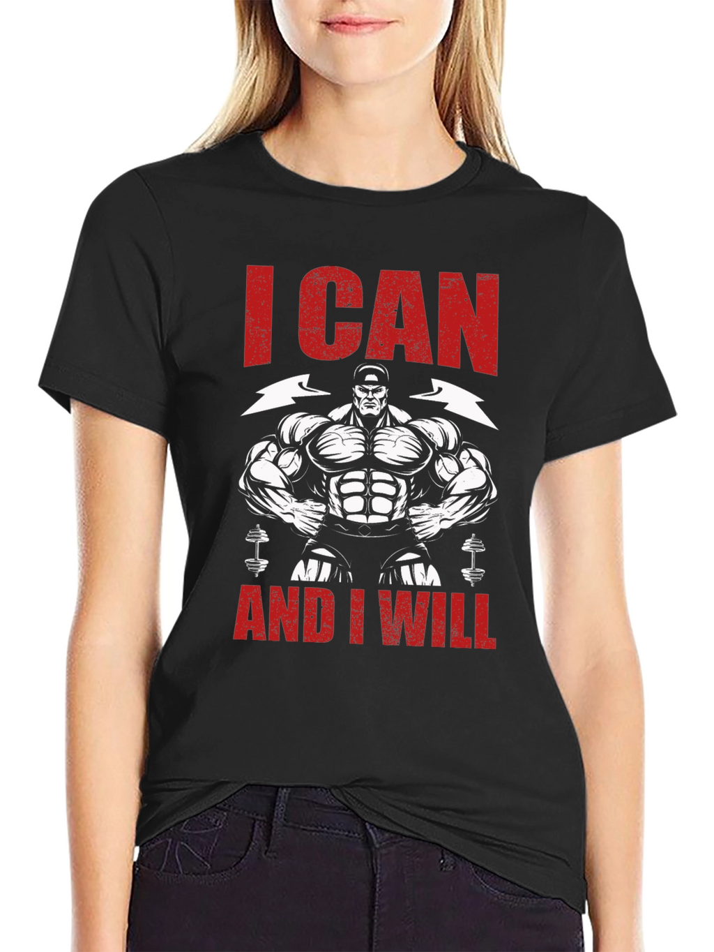 I Can And I Will Gym T-Shirt