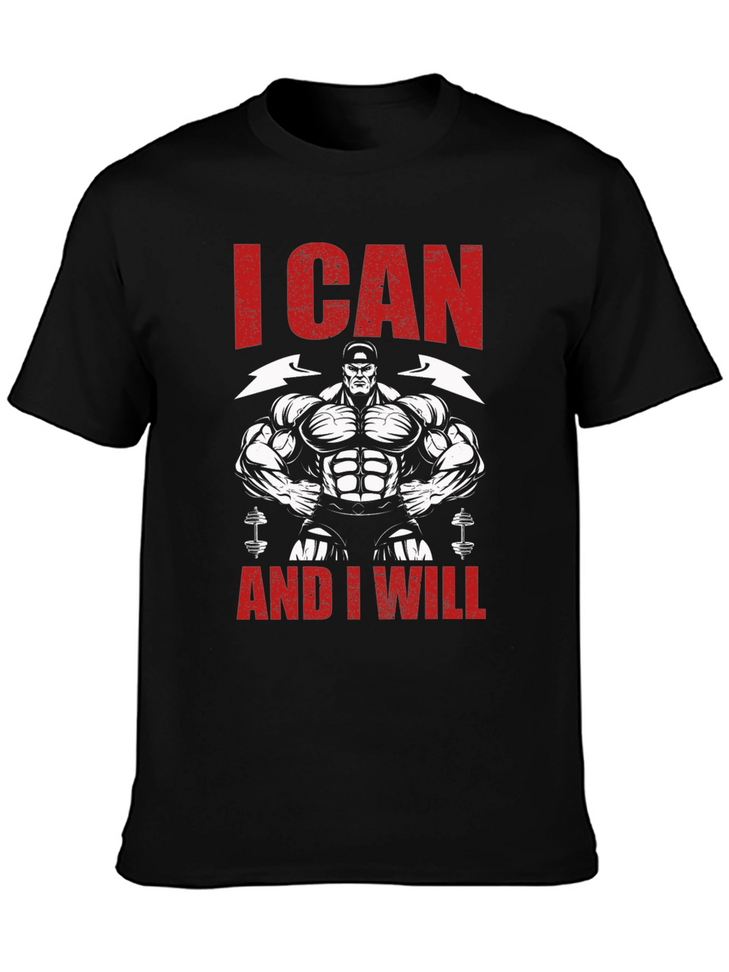 I Can And I Will Gym T-Shirt
