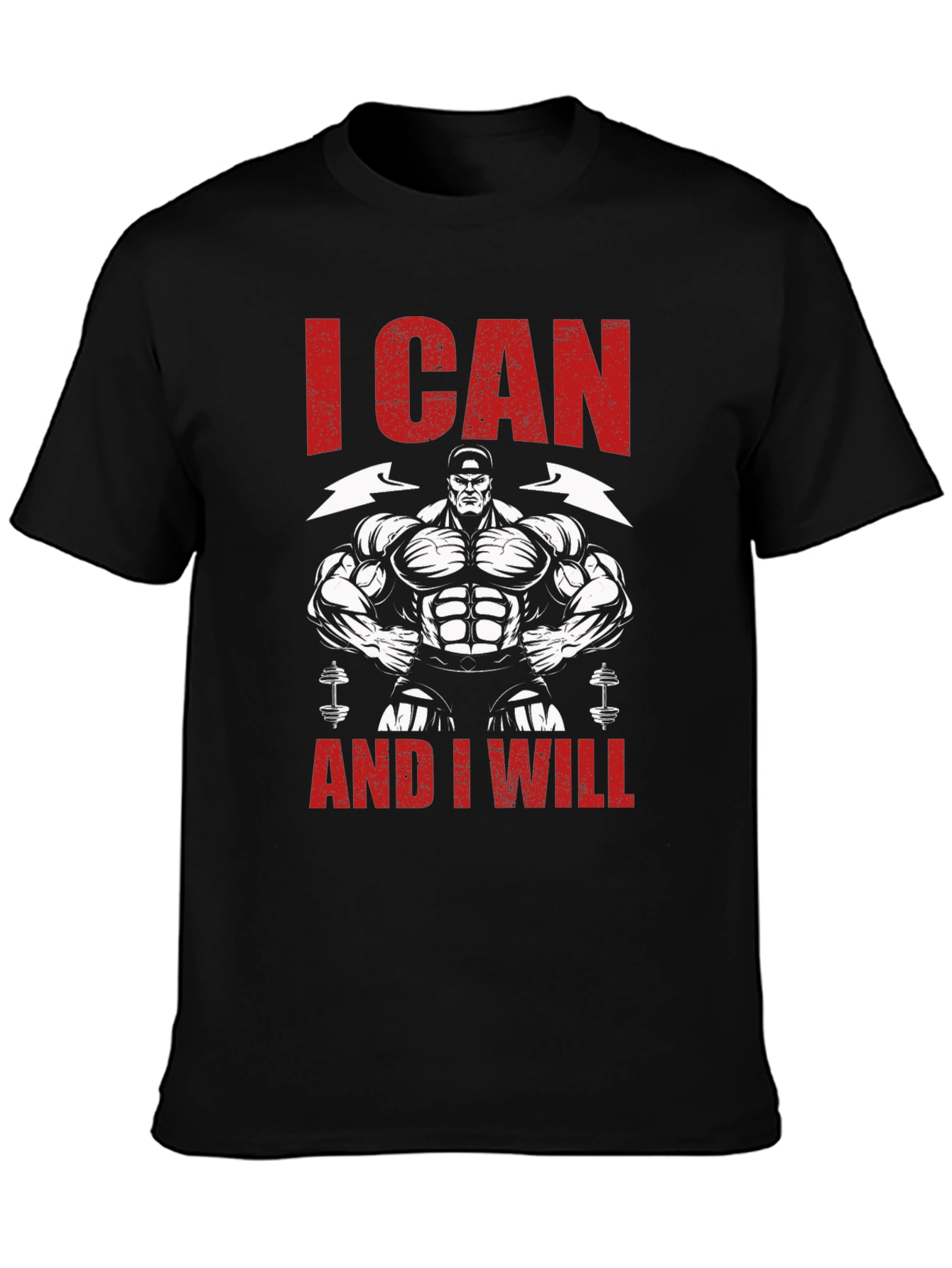 I Can And I Will Gym T-Shirt