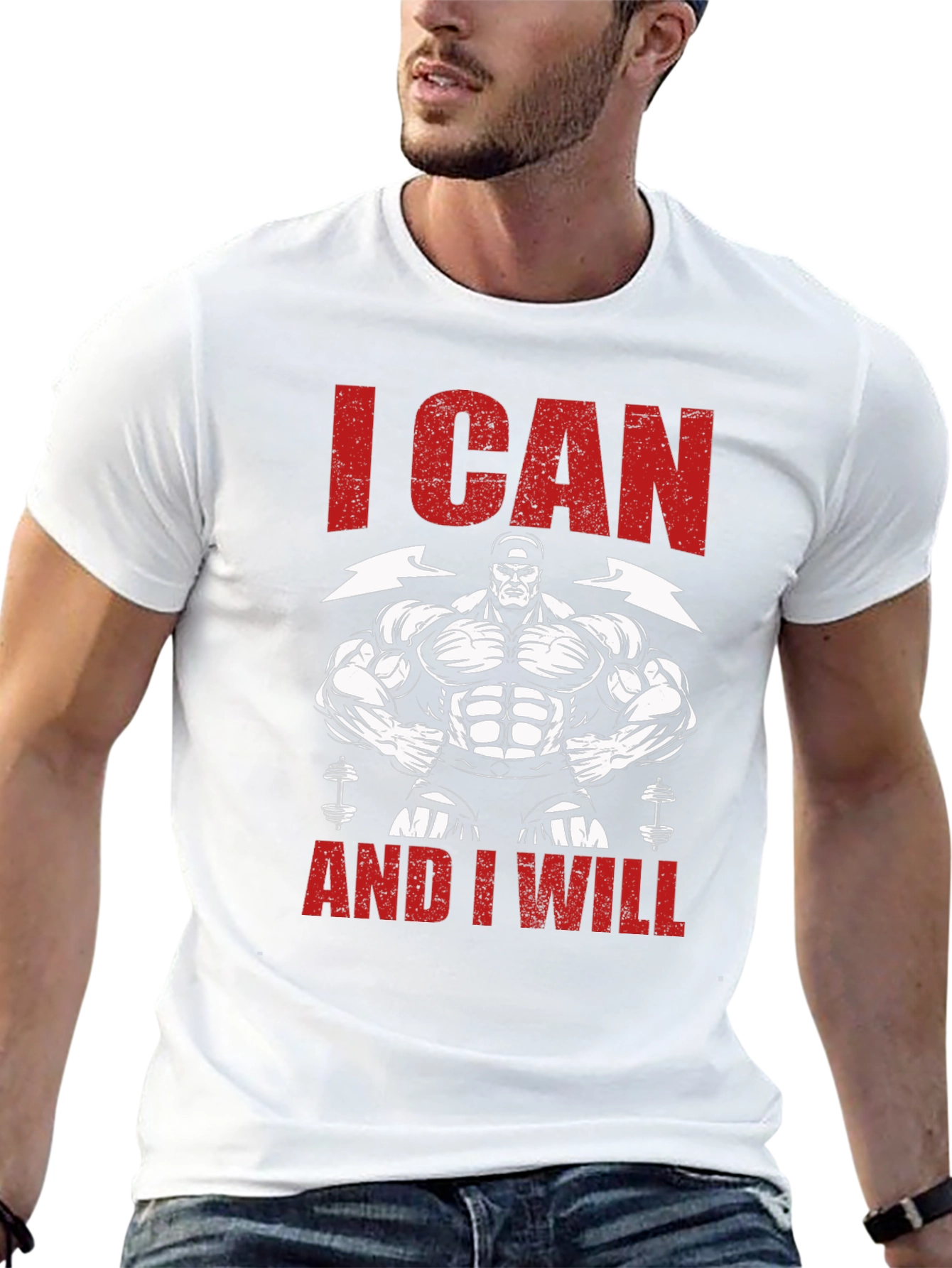 I Can And I Will Gym T-Shirt
