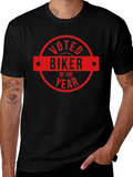 Voted Biker of The Year Graphic T-Shirt