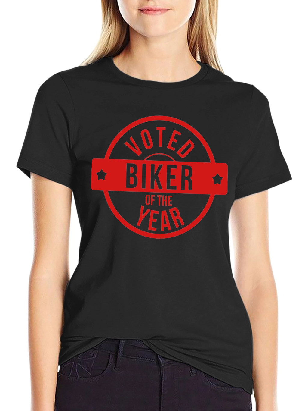 Voted Biker of The Year Graphic T-Shirt