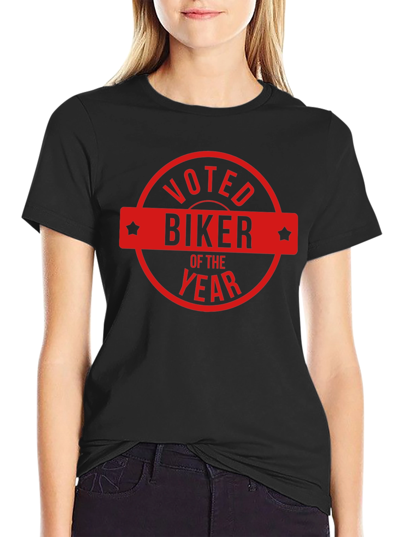 Voted Biker of The Year Graphic T-Shirt