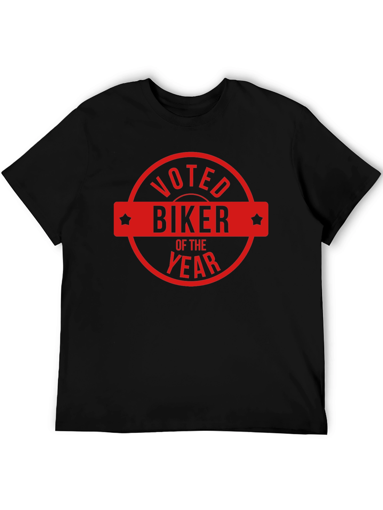 Voted Biker of The Year Graphic T-Shirt
