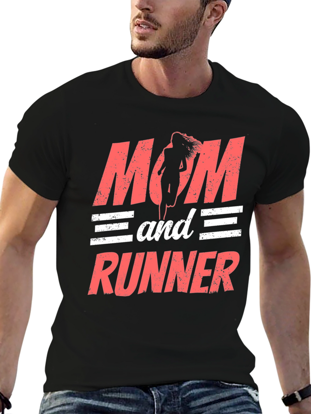 Mom and Runner Graphic Tee