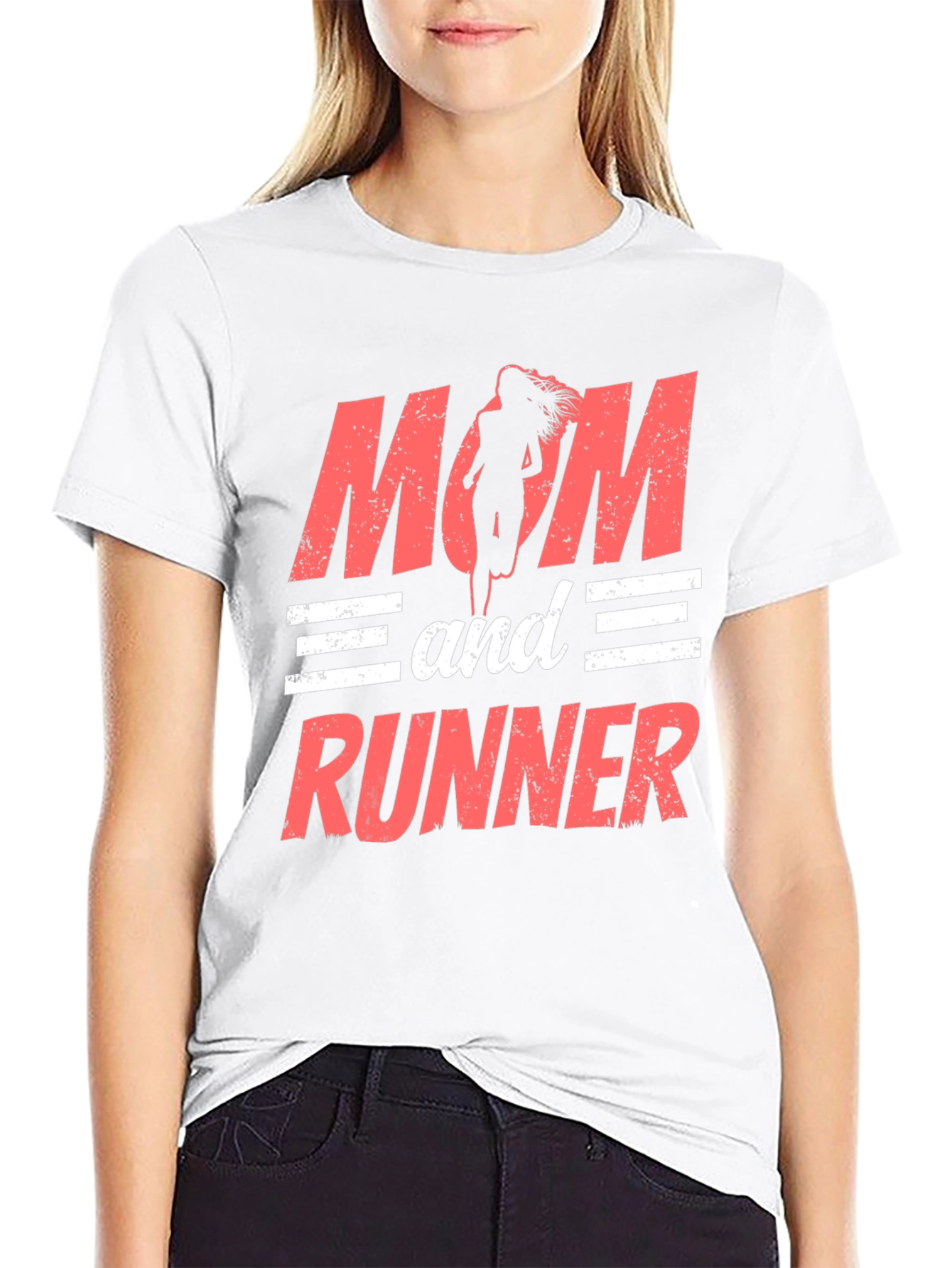 Mom and Runner Graphic Tee