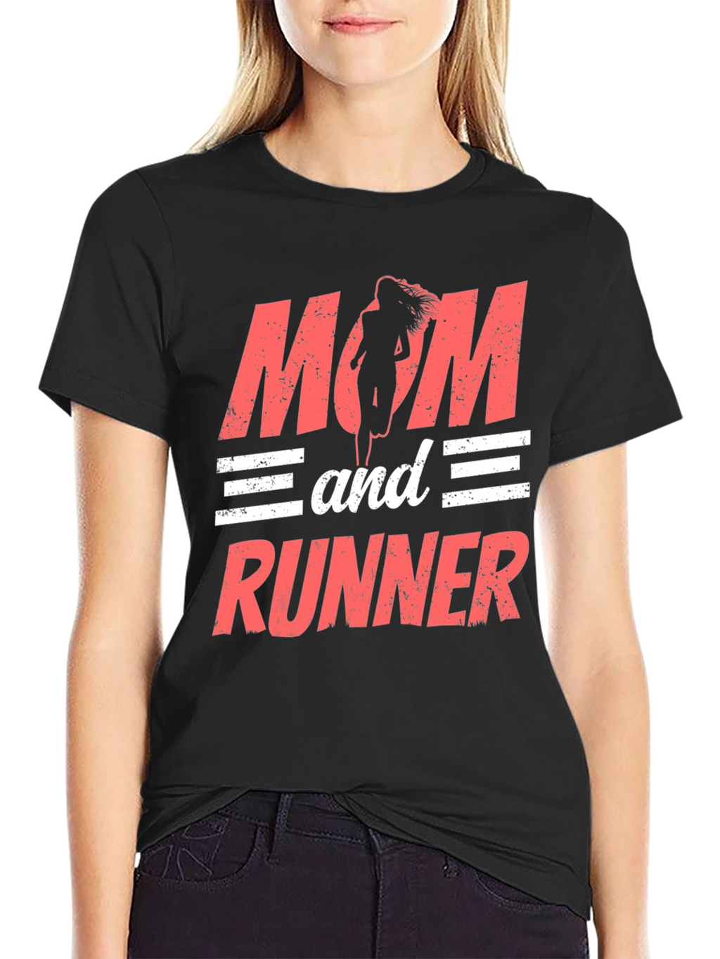 Mom and Runner Graphic Tee