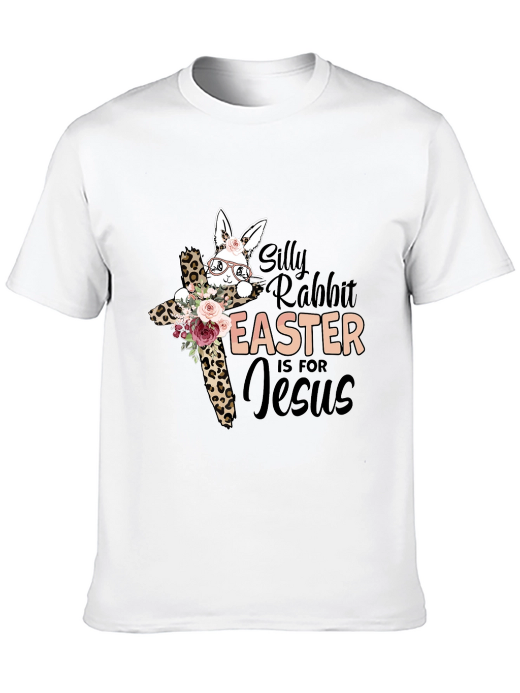 Easter Jesus Silly Rabbit Graphic Tee