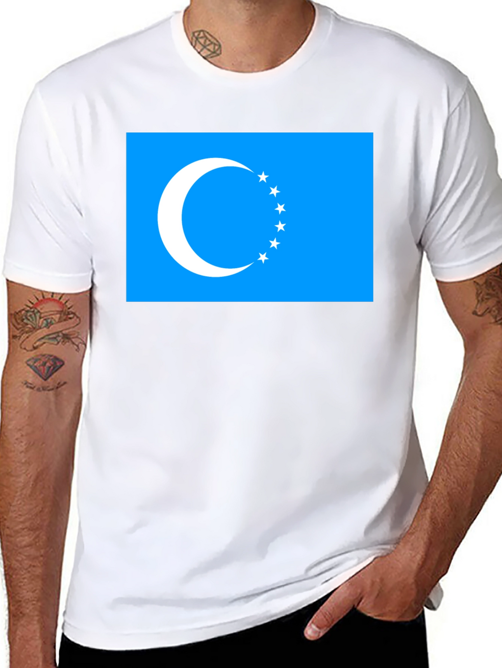East Turkistan Flag T-Shirt - Unique Design