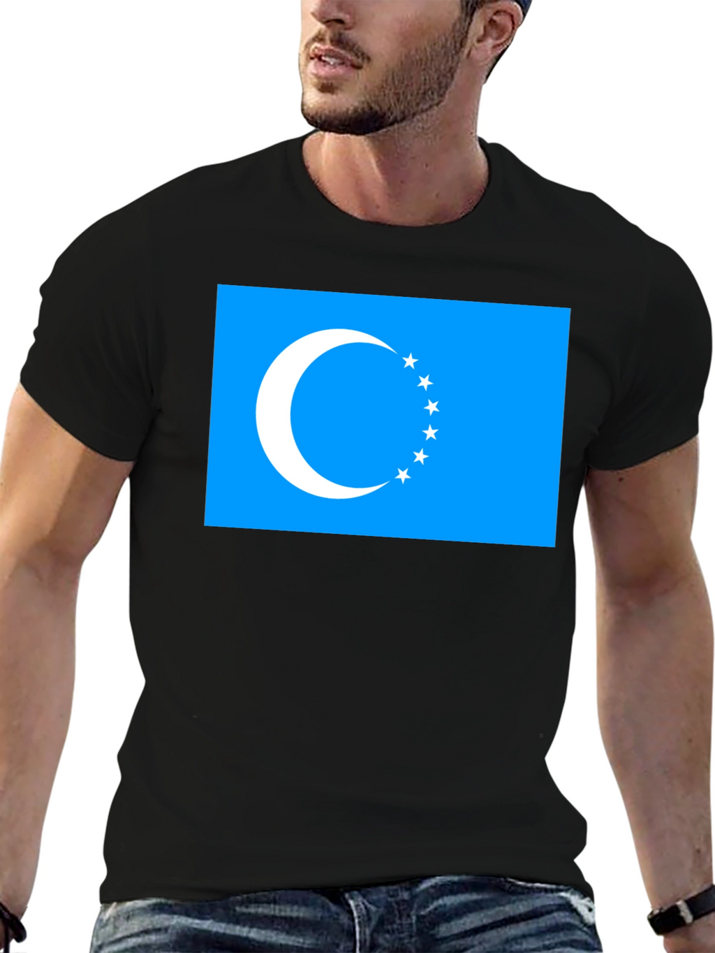 East Turkistan Flag T-Shirt - Unique Design