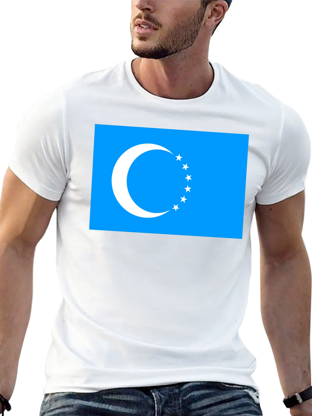 East Turkistan Flag T-Shirt - Unique Design