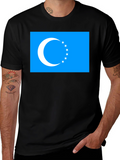 East Turkistan Flag T-Shirt - Unique Design