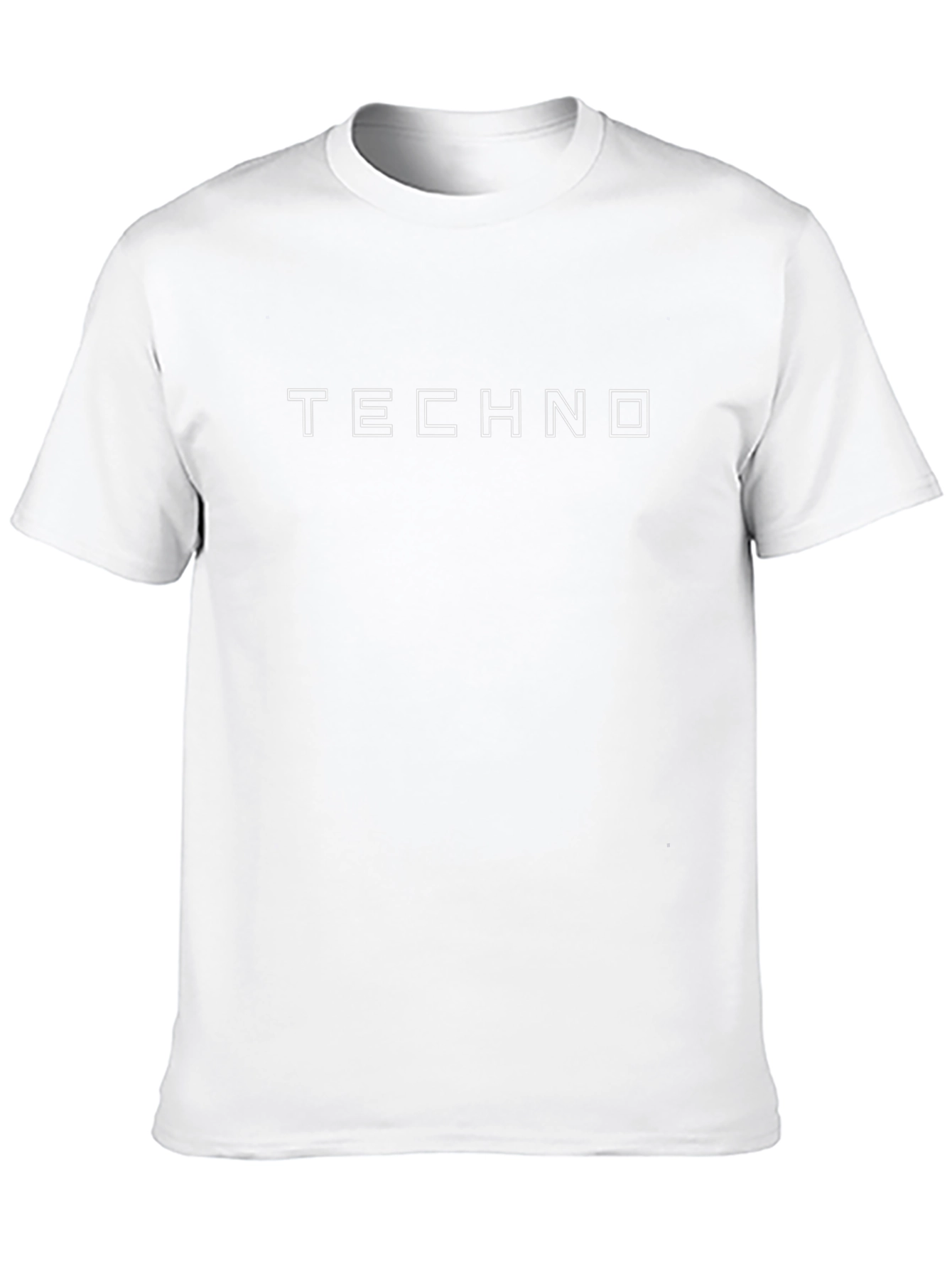 Techno Graphic Black T-Shirt