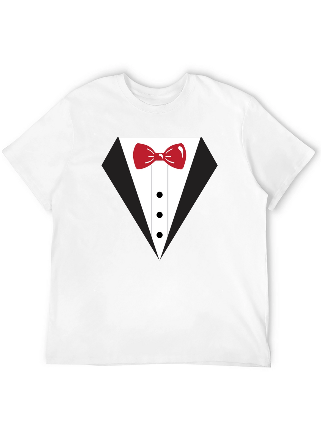 Tuxedo T-Shirt - Fun Bowtie Design!