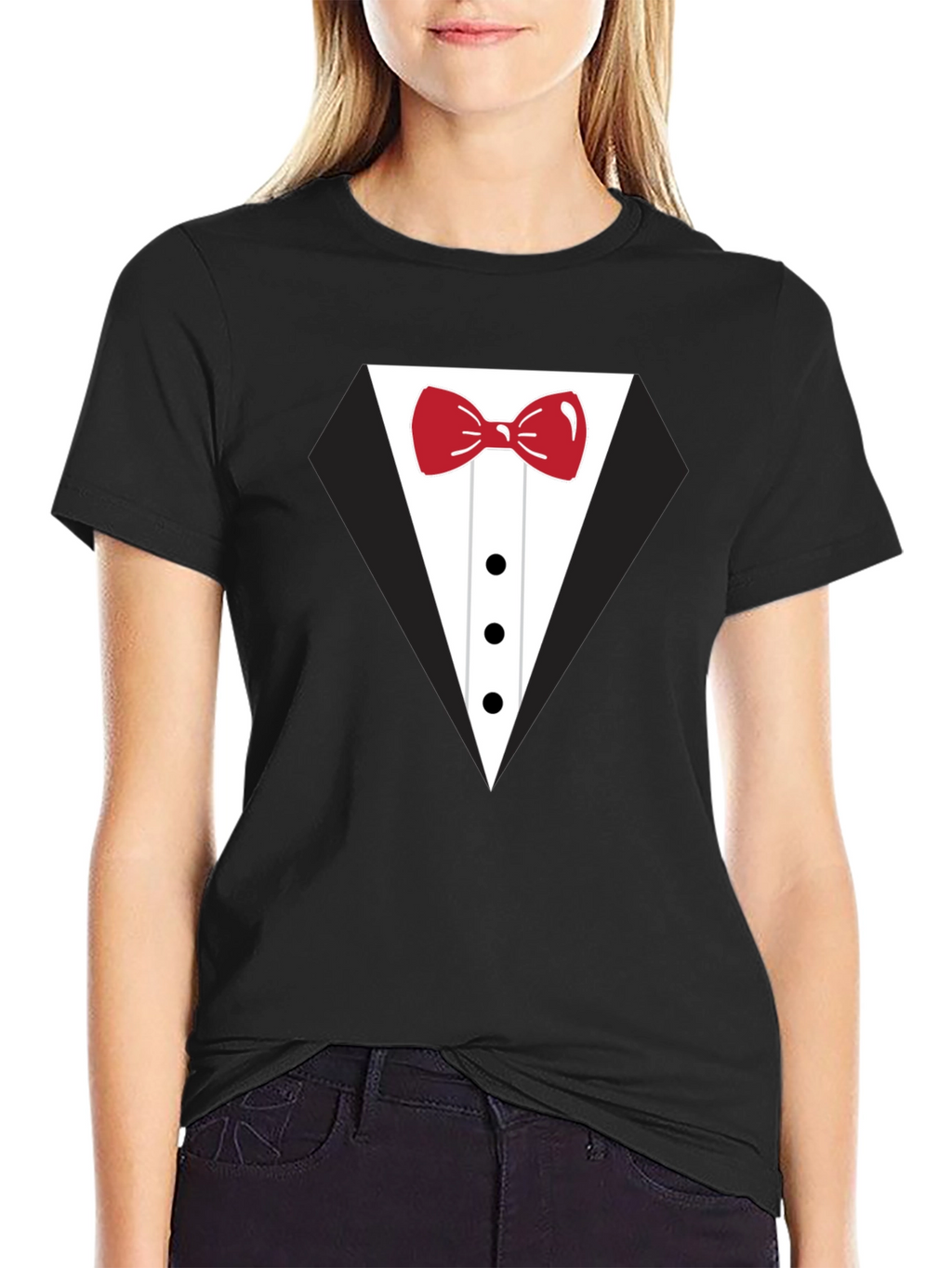 Tuxedo T-Shirt - Fun Bowtie Design!