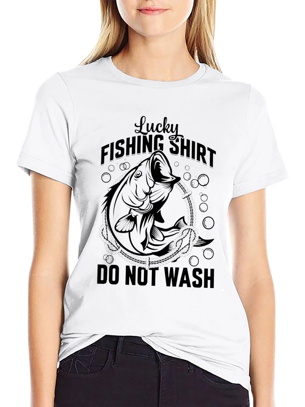 Lucky Fishing Shirt - Do Not Wash Tee